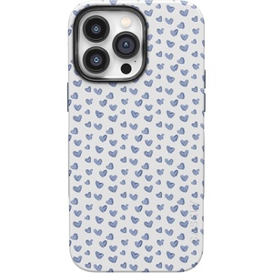 image:imageCasely iPhone 14 Pro Max Case  Lovebug  Blue Hearts  Bold Protective Design  Compatible with MagSafe