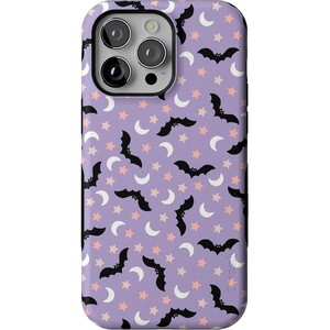 image:imageCasely iPhone 14 Pro Max Case  Midnight Flight  Celestial Bats  Bold Protective Design  MagSafe Compatible Design