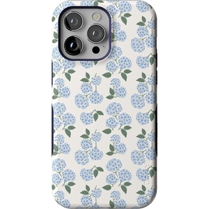 image:imageCasely iPhone 14 Pro Max Case  Nantucket Cottage  Blue Hydrangea  Bold Protective Design  Compatible with MagSafe