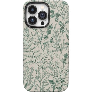 image:imageCasely iPhone 14 Pro Max Case  Sage Garden  Green Floral  Bold Protective Design  Compatible with MagSafe