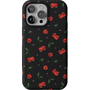 image:imageCasely iPhone 14 Pro Max Case  Sweet Revenge  Cherry Skulls  Bold Protective Design  Compatible with MagSafe
