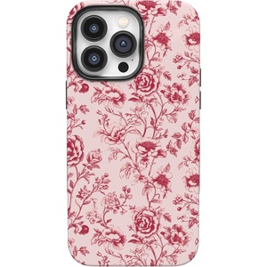 image:imageCasely iPhone 14 Pro Max Case  Vintage Belle  Floral Toile  Bold Protective Design  MagSafe Compatible Design