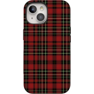 image:imageCasely iPhone 15 Case  Fireside Flannel  Signature Plaid  Bold Protective Design  MagSafe Compatible Design