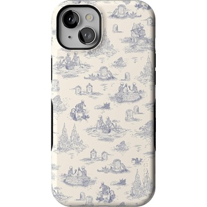 image:imageCasely iPhone 15 Case  Graveyard Gathering  Skeleton Picnic  Bold Protective Design  MagSafe Compatible Design