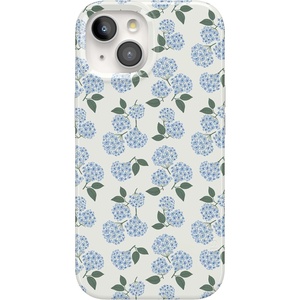 image:imageCasely iPhone 15 Case  Nantucket Cottage  Blue Hydrangea  Compatible with MagSafe  Classic Ultra Slim Design