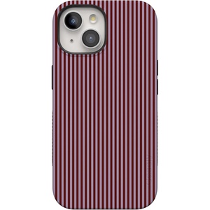 image:imageCasely iPhone 15 Case  Stripes and the City  Tiny Pinstripe  Bold Protective Design  Compatible with MagSafe