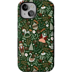 image:imageCasely iPhone 15 Case  Sugar Plum Fairy  Winter Wonderland  Bold Protective Design  MagSafe Compatible Design