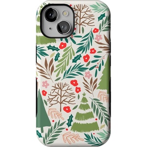 image:imageCasely iPhone 15 Case  Under The Mistletoe  Holiday  Bold Protective Design  MagSafe Compatible Design
