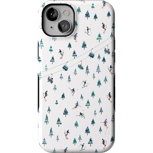 image:imageCasely iPhone 15 Case  Weve Peaked  Aprs Ski Mountains  Bold Protective Design  MagSafe Compatible Design