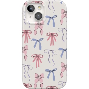 image:imageCasely iPhone 15 Case  Wild at Heart  Tiger  Compatible with MagSafe  Classic Ultra Thin DesignCoquette Girlie  Pastel Bows