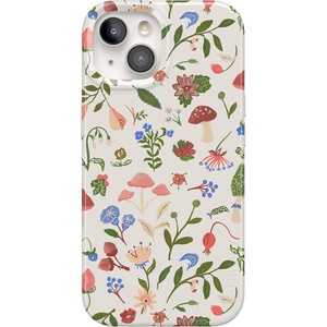 image:imageCasely iPhone 15 Case  Wild at Heart  Tiger  Compatible with MagSafe  Classic Ultra Thin DesignGarden Party  Mushroom Floral