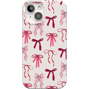 image:imageCasely iPhone 15 Case  Wild at Heart  Tiger  Compatible with MagSafe  Classic Ultra Thin DesignLover Girlie  Pink Bows