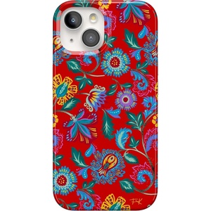 image:imageCasely iPhone 15 Case  Wild at Heart  Tiger  Compatible with MagSafe  Classic Ultra Thin DesignPainted Flowers  Frida Kahlo Floral