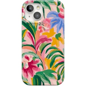 image:imageCasely iPhone 15 Case  Wild at Heart  Tiger  Compatible with MagSafe  Classic Ultra Thin DesignSunshine Jungle  Poolside Print