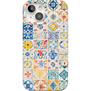 image:imageCasely iPhone 15 Case  Wild at Heart  Tiger  Compatible with MagSafe  Classic Ultra Thin DesignTuscan Tiles  Dolce Vita