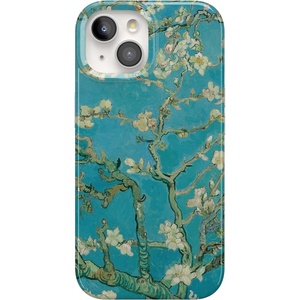 image:imageCasely iPhone 15 Case  Wild at Heart  Tiger  Compatible with MagSafe  Classic Ultra Thin DesignVan Gogh  Almond Blossom Floral