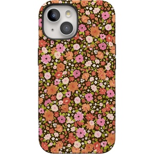 image:imageCasely iPhone 15 Plus Case  Rustic Roses  Boho Bouquet  Bold Protective Design  Compatible with MagSafe