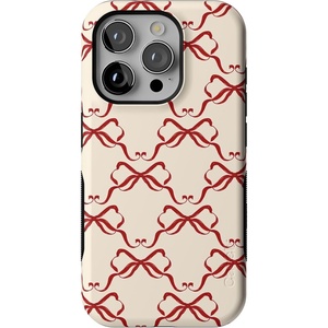 image:imageCasely iPhone 15 Pro Case  All Wrapped Up  Vintage Bows  Bold Protective Design  MagSafe Compatible Design