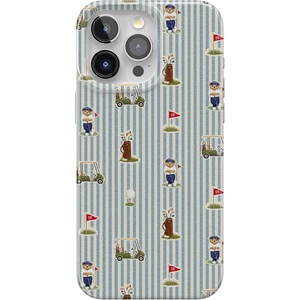 image:imageCasely iPhone 15 Pro Case  Clubhouse  The Caddie Print  Compatible with MagSafe  Classic Ultra Thin Design