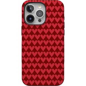 image:imageCasely iPhone 15 Pro Case  Crazy in Love  Red Hearts  Bold Protective Design  MagSafe Compatible Design