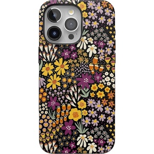 image:imageCasely iPhone 15 Pro Case  Falling for You  Plum Floral  Bold Protective Design  Compatible with MagSafe