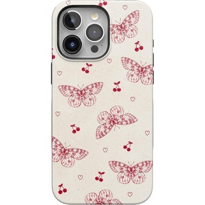 image:imageCasely iPhone 15 Pro Case  Heart Flutters  Butterfly  Bold Protective Design  Compatible with MagSafe