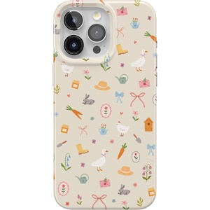 image:imageCasely iPhone 15 Pro Case  Hoppy Garden  Spring Things  Compatible with MagSafe  Classic Ultra Thin Design