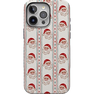 image:imageCasely iPhone 15 Pro Case  Jolly St Nick  Retro Claus  Bold Protective Design  MagSafe Compatible Design