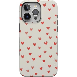 image:imageCasely iPhone 15 Pro Case  Love Letters  Doodle Hearts  Bold Protective Design  MagSafe Compatible Design
