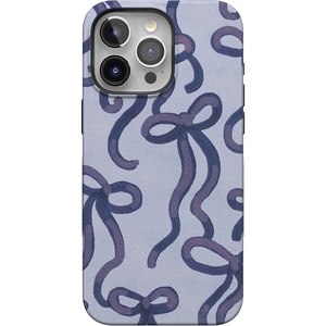 image:imageCasely iPhone 15 Pro Case  Love Me Knot  Blue Bow  Bold Protective Design  MagSafe Compatible Design