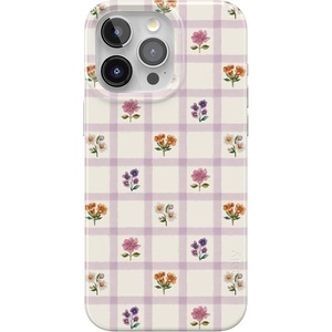 image:imageCasely iPhone 15 Pro Case  Meadow Check  Floral Gingham  Compatible with MagSafe  Classic Ultra Thin Design