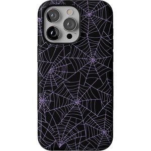 image:imageCasely iPhone 15 Pro Case  Midnight Web  Spider Web  Bold Protective Design  Compatible with MagSafe