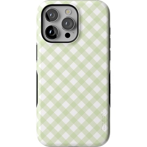image:imageCasely iPhone 15 Pro Case  Mint Lattice  Sunday Best  Bold Protective Design  Compatible with MagSafe