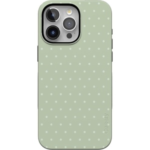 image:imageCasely iPhone 15 Pro Case  On the Dot  Green Polka Dot  Bold Protective Design  Compatible with MagSafe