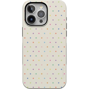 image:imageCasely iPhone 15 Pro Case  On the Dot  Rainbow Polka Dot  Bold Protective Design  Compatible with MagSafe