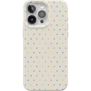 image:imageCasely iPhone 15 Pro Case  On the Dot  Rainbow Polka Dot  Compatible with MagSafe  Classic Ultra Thin Design