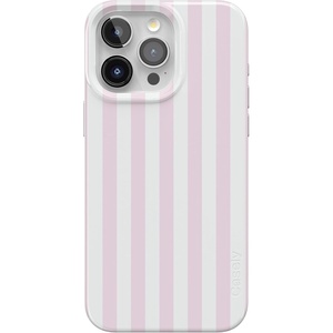 image:imageCasely iPhone 15 Pro Case  Pink Stripes  Sunday Best  Compatible with MagSafe  Classic Ultra Thin Design
