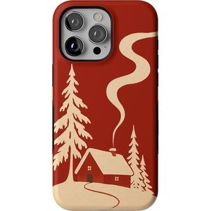 image:imageCasely iPhone 15 Pro Case  Snowed in  Cozy Winter  Bold Protective Design  MagSafe Compatible Design