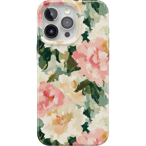 image:imageCasely iPhone 15 Pro Case  The Garden Room  Painted Petals  Compatible with MagSafe  Classic Ultra Thin Design
