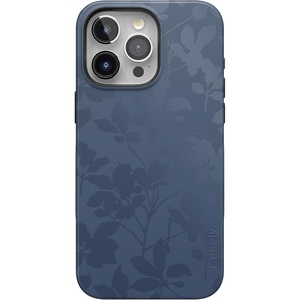 image:imageCasely iPhone 15 Pro Case  Twilight Flora  Moody Monochrome  Bold Protective Design  Compatible with MagSafe