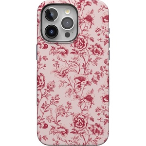 image:imageCasely iPhone 15 Pro Case  Vintage Belle  Floral Toile  Bold Protective Design  MagSafe Compatible Design