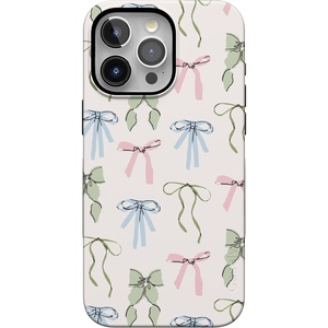 image:imageCasely iPhone 15 Pro Case  Whimsy Girlie  Pastel Bows  Bold Protective Design  Compatible with MagSafe