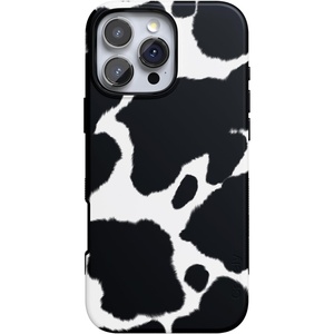 image:imageCasely iPhone 16 Pro Case  All Smiles  Smiley Face Sticker  Bold Protective Design  MagSafe Compatible DesignCurrent Mood  Cow Print