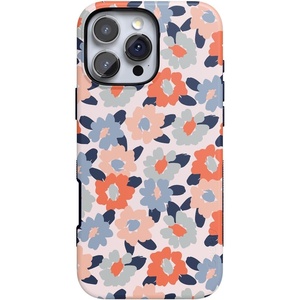 image:imageCasely iPhone 16 Pro Case  All Smiles  Smiley Face Sticker  Bold Protective Design  MagSafe Compatible DesignField of Flowers  Pastel Floral