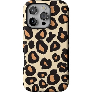 image:imageCasely iPhone 16 Pro Case  All Smiles  Smiley Face Sticker  Bold Protective Design  MagSafe Compatible DesignInto the Wild  Leopard Print