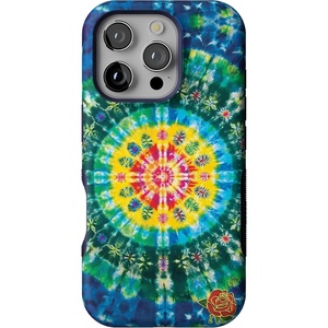 image:imageCasely iPhone 16 Pro Case  All Smiles  Smiley Face Sticker  Bold Protective Design  MagSafe Compatible DesignVeneta Tapestry  Grateful Dead Tie Dye
