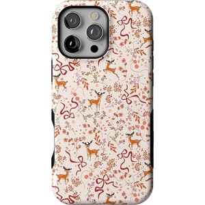 image:imageCasely iPhone 16 Pro Case  Dashing Through the Snow  Enchanted Forest  Bold Protective Design  MagSafe Compatible Design