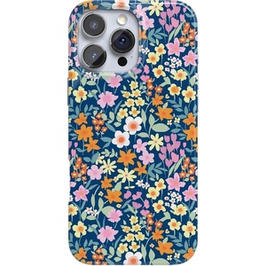 image:imageCasely iPhone 16 Pro Case  Full Bloom  Navy Floral  Compatible with MagSafe  Classic Ultra Slim Design