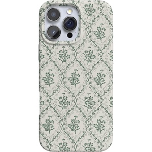 image:imageCasely iPhone 16 Pro Case  Im Yours  Tiny Hearts  Compatible with MagSafe  Classic Ultra Slim DesignSage Tapestry  Floral Vines