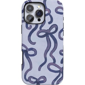 image:imageCasely iPhone 16 Pro Case  Love Me Knot  Blue Bow  Bold Protective Design  MagSafe Compatible Design